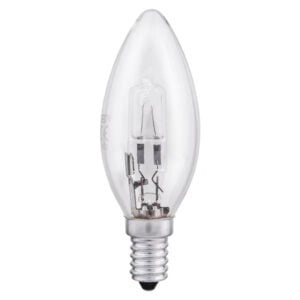 Energieeffiziente 240-V-Halogenbirne.