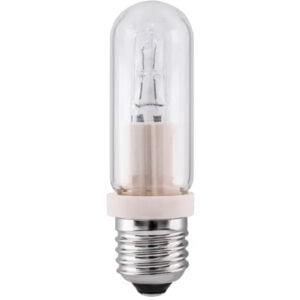 150W E27 T32 Clear Halogen Lamp emitting 2265 lumens