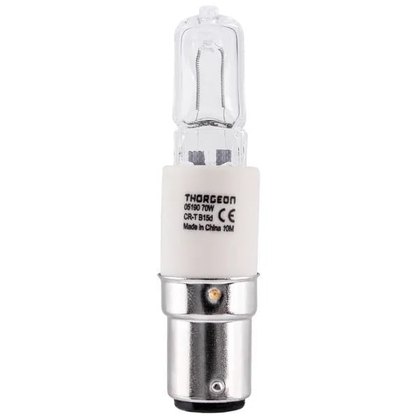 Halogenlampe CERAM CR-T 70W B15d T13 1180Lm h74mm THORGEON