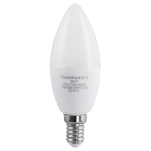 Ampoule LED GEN2 7W E14 B35 3000K 630lm THORGEON