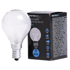 Glühbirne E14 60W P45 230V FR Patron