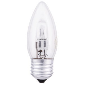 Lampe halogène 42W E27 B35 240V Clair Patron